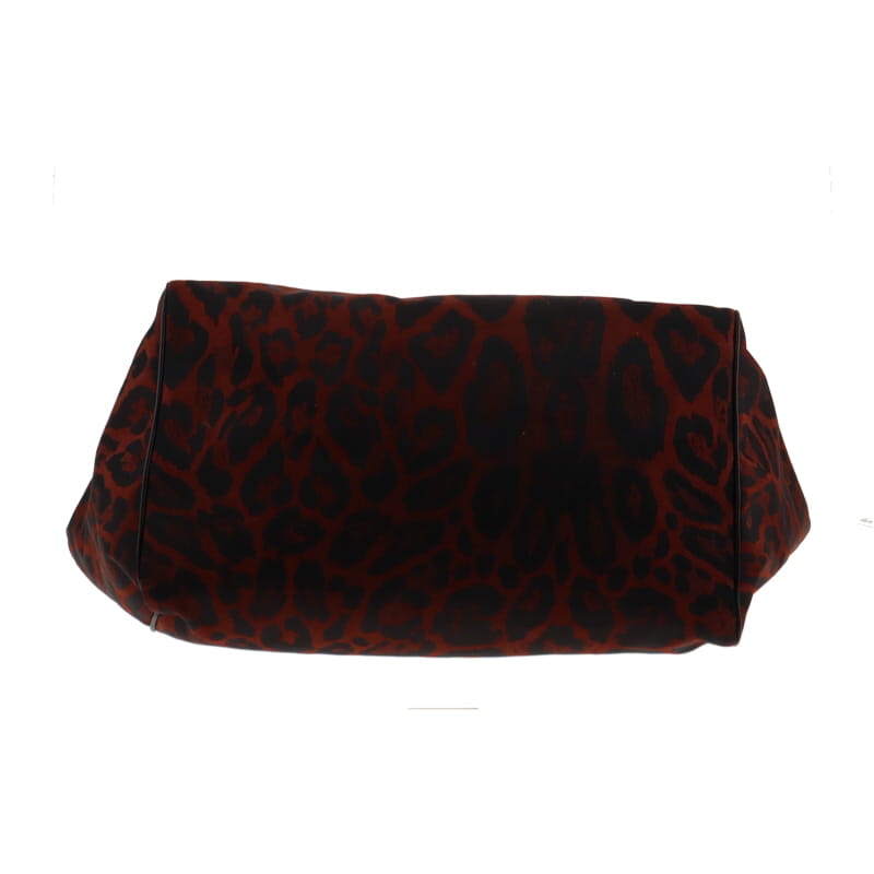 Stella McCartney Red Leopard Falabella Go Tote