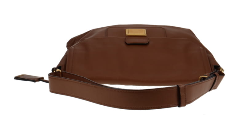 Miu Miu Nappa Soft Tan Leather East West Shoulder Bag