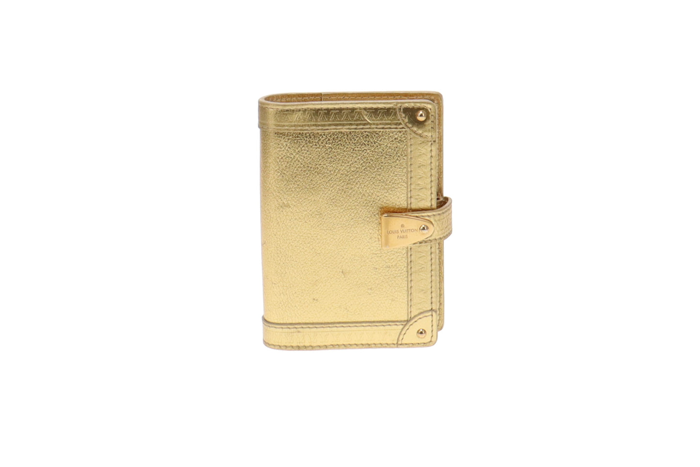 Louis Vuitton Gold Suhali Partenaire Agenda/Notebook Cover CA4067