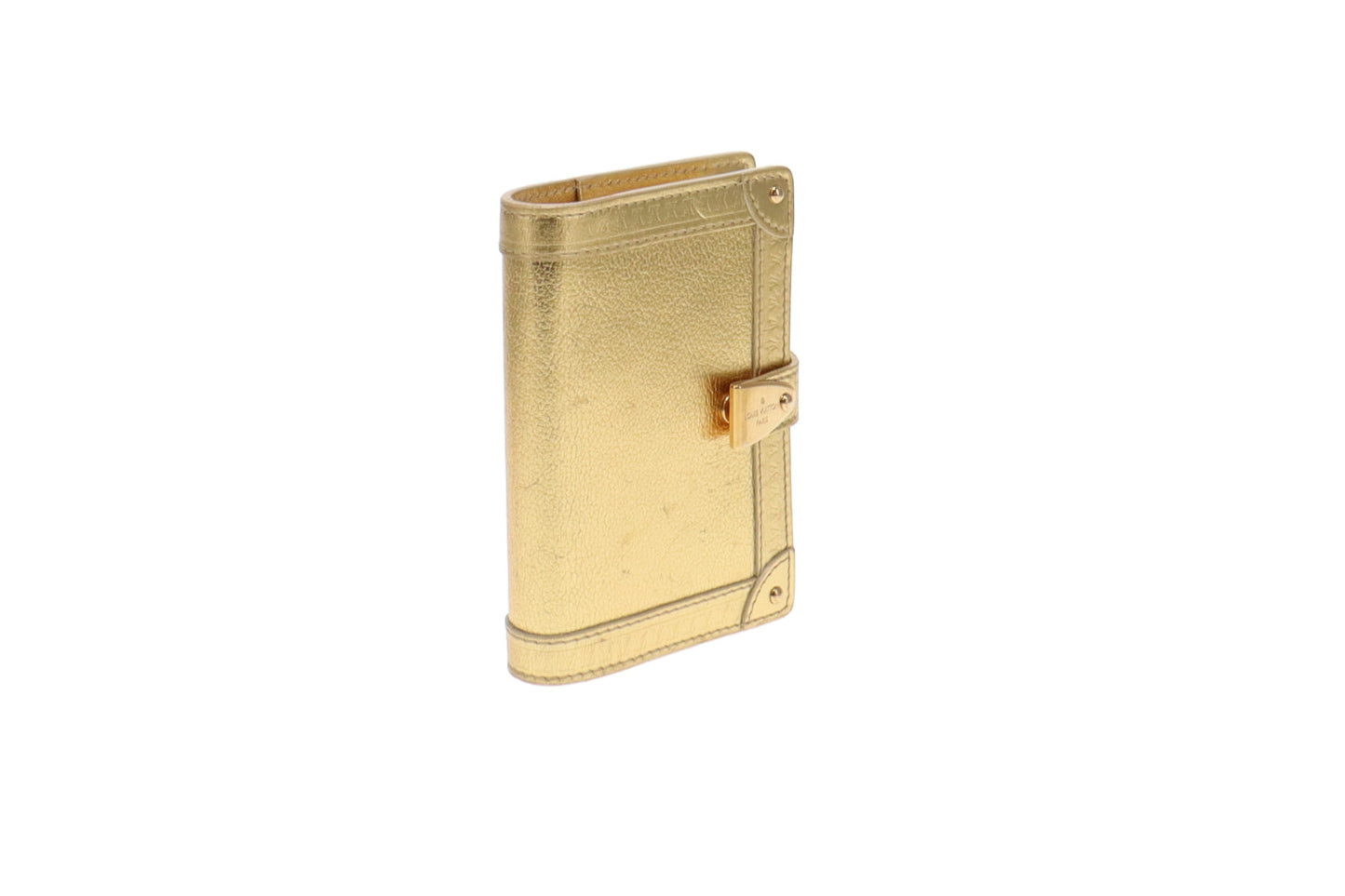 Louis Vuitton Gold Suhali Partenaire Agenda/Notebook Cover CA4067