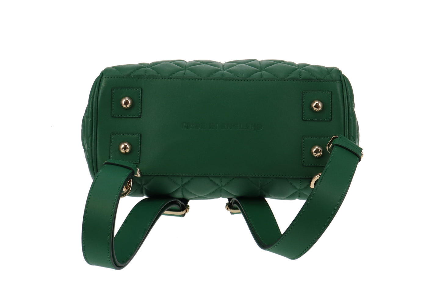 Mulberry Cara Delevigne Large Backpack Emerald Green Quilted Leather