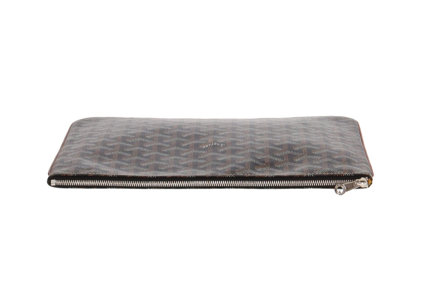 Goyard Goyardine Canvas & Chevroches Calfskin Senat MM