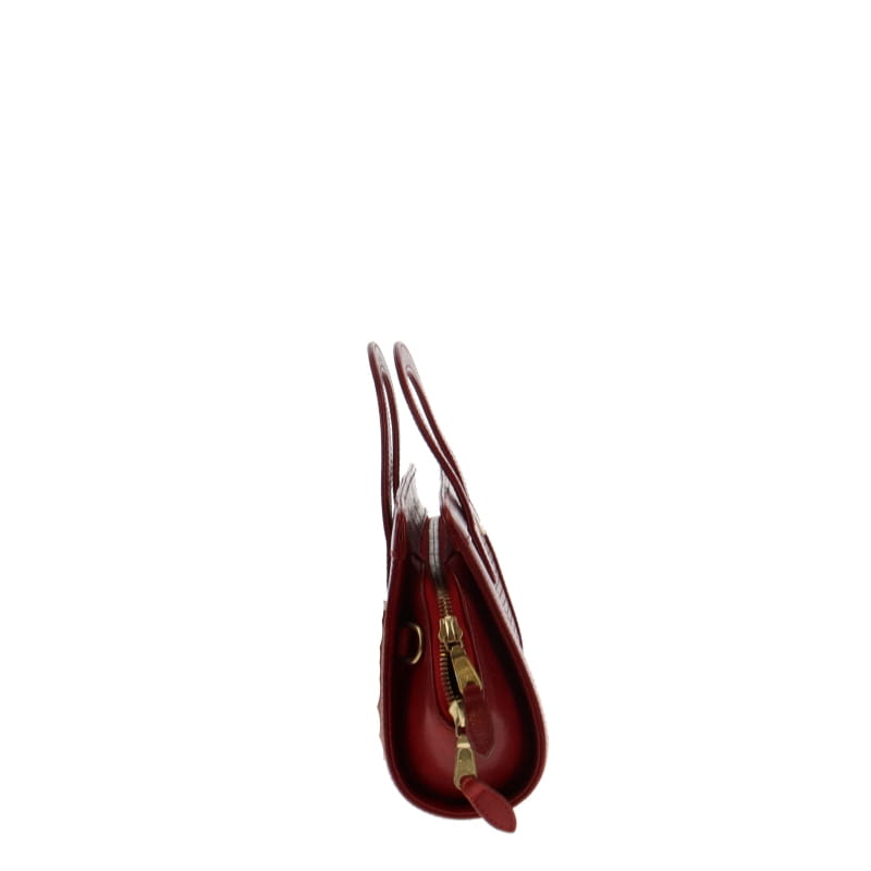 Mulberry Vintage Crimson Woven East West Bag With Strap Bag