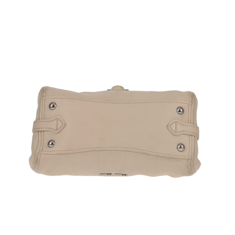 Miu Miu Stone Madras Bag