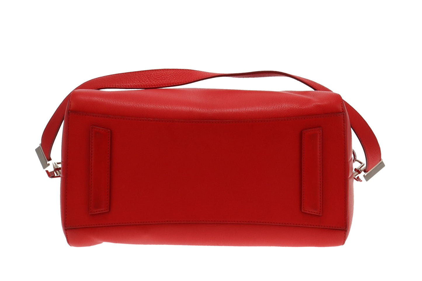 Givenchy Red Grained Leather Medium Antigona