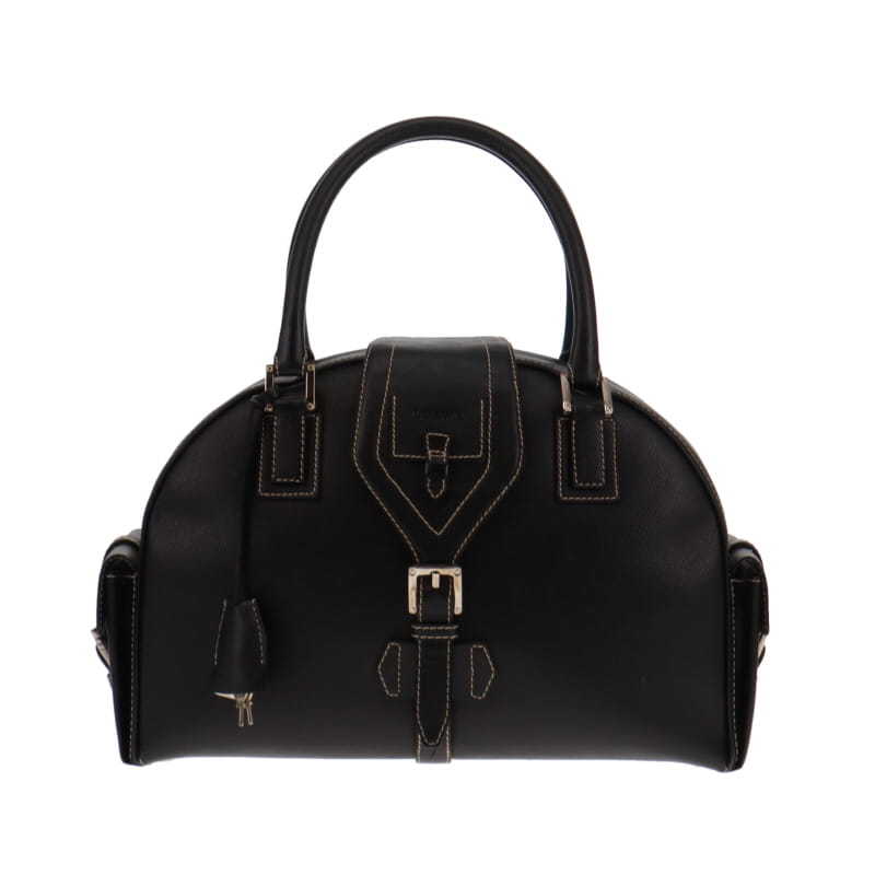Loewe Vintage Textured Leather Large Satchel