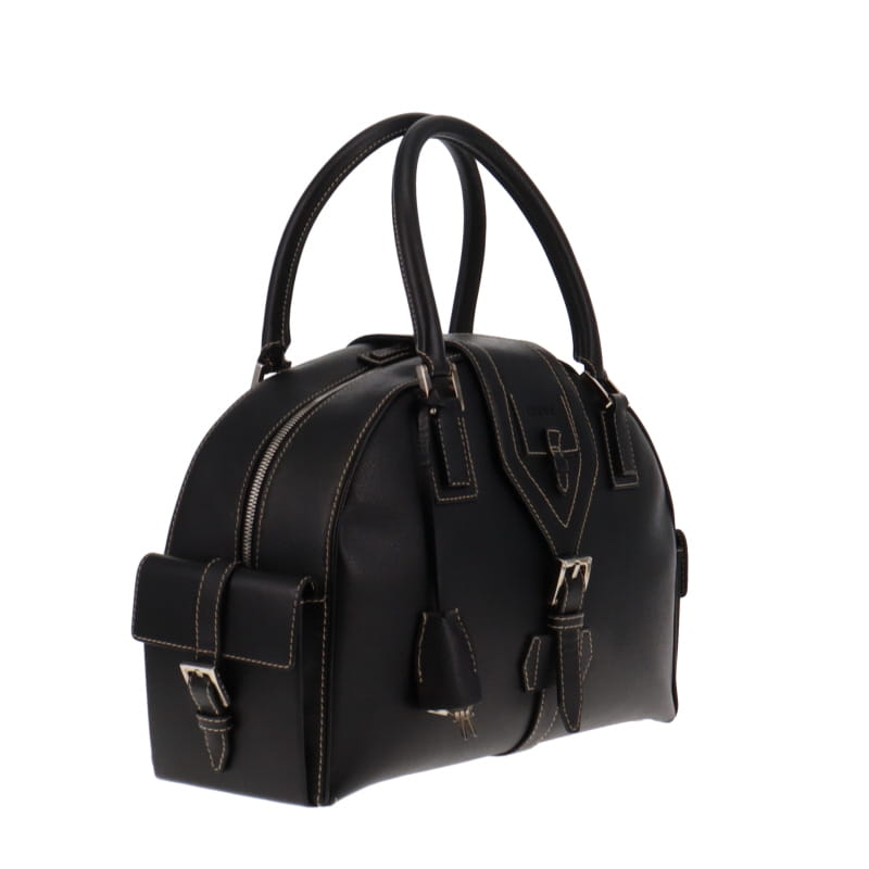 Loewe Vintage Textured Leather Large Satchel
