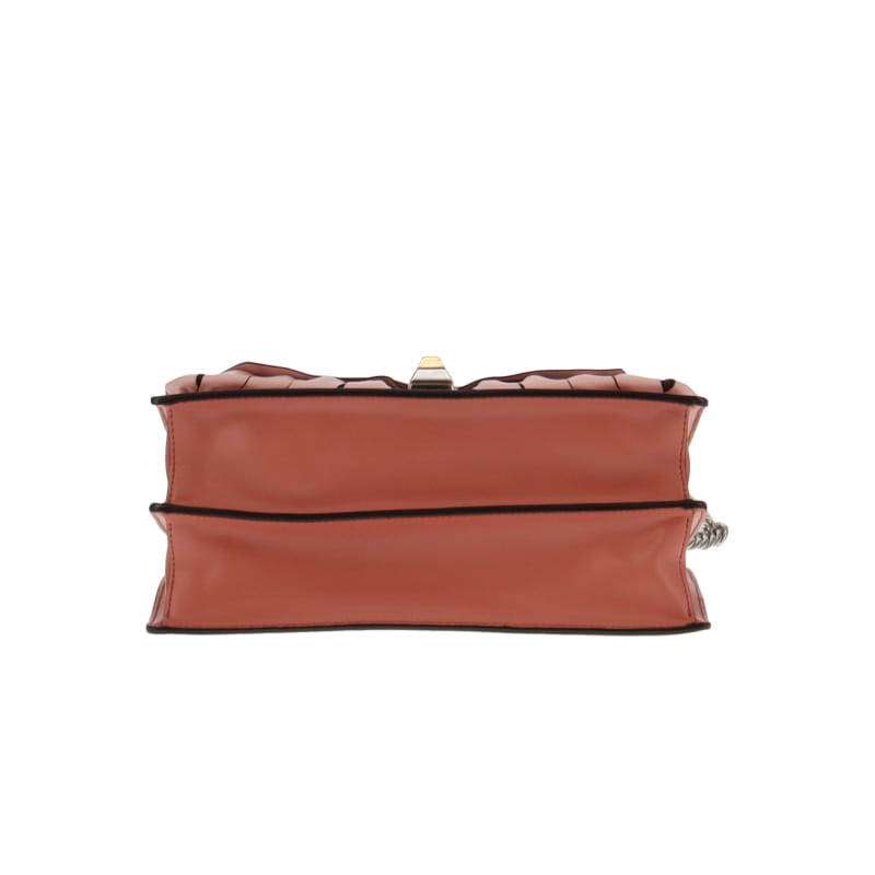 Fendi Large Nappa Leather Kan I Bow Bag Soft Pink