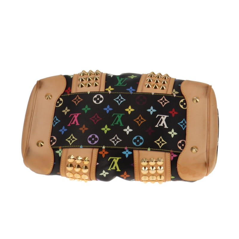 Louis Vuitton Courteney MM Multicolour Black Takashi Murakami