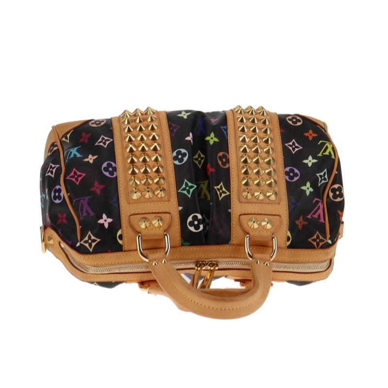 Louis Vuitton Courteney MM Multicolour Black Takashi Murakami