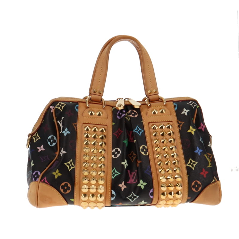 Louis Vuitton Courteney MM Multicolour Black Takashi Murakami