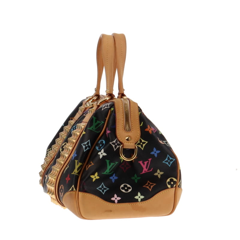 Louis Vuitton Courteney MM Multicolour Black Takashi Murakami