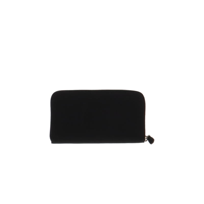 Prada Tessuto Black Long Zip Around Wallet