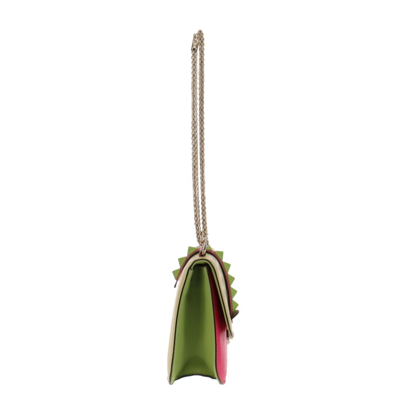 Valentino Rockstud Flap Bag Multicolour