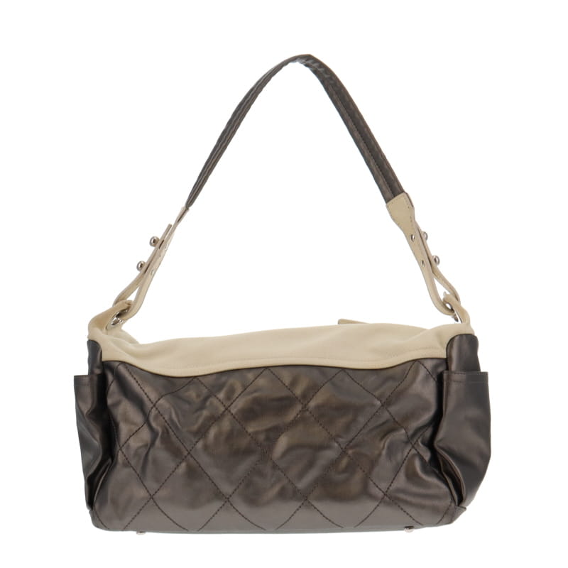 Chanel Paris Biarritz Hobo Coated Canvas & Cotton