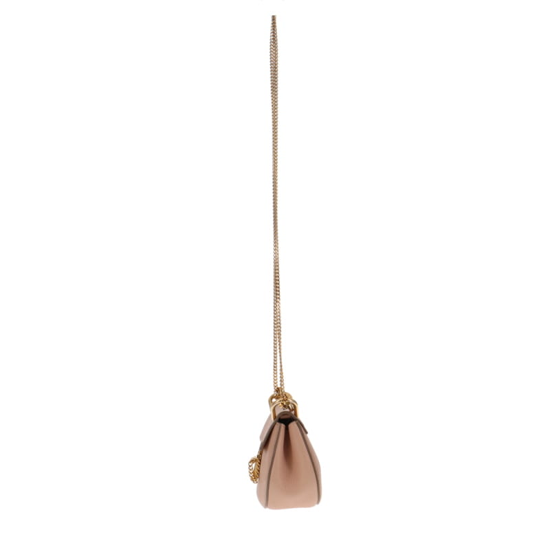 Chloe Mini Drew Chain Bag Plaster Pink