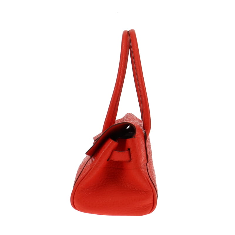 Mulberry Orange Leather East West Bayswater