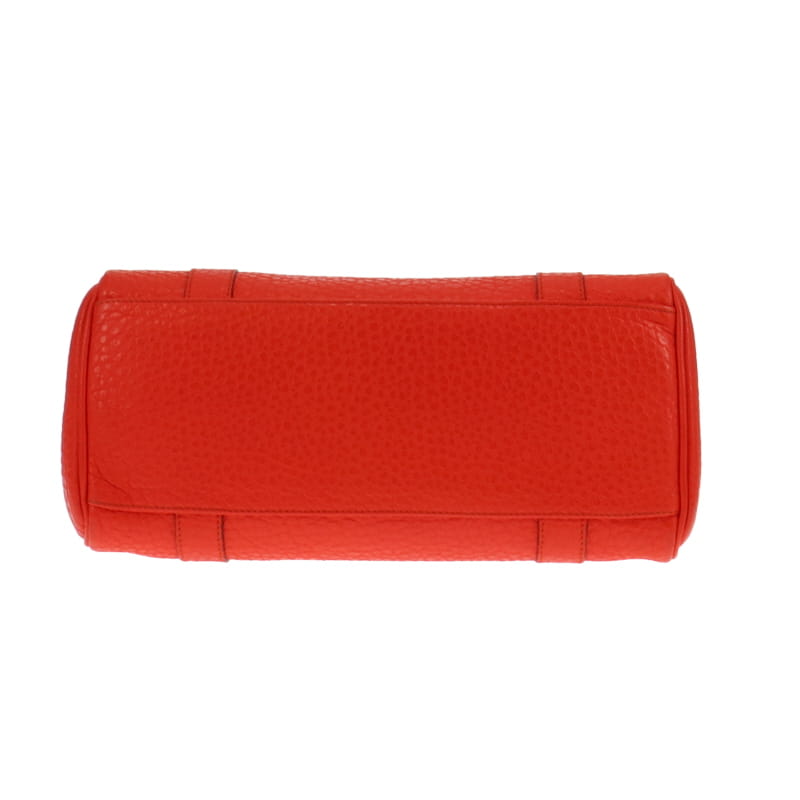Mulberry Orange Leather East West Bayswater