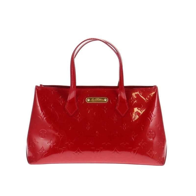 Louis Vuitton Vernis Wilshire PM Red Bags Louis Vuitton