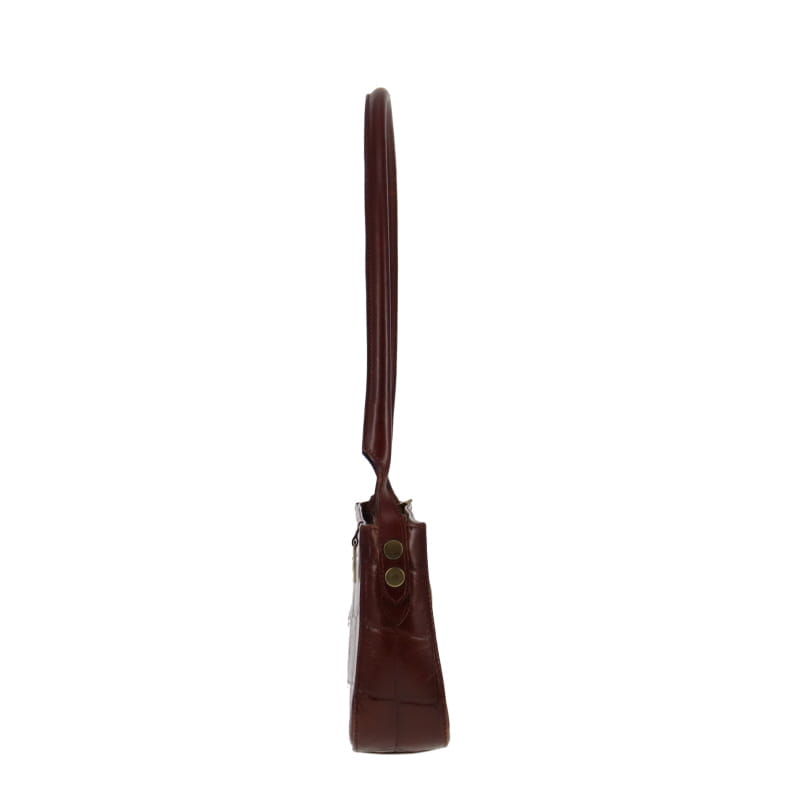 Mulberry Vintage Dark Brown Congo Leather Shoulder Bag