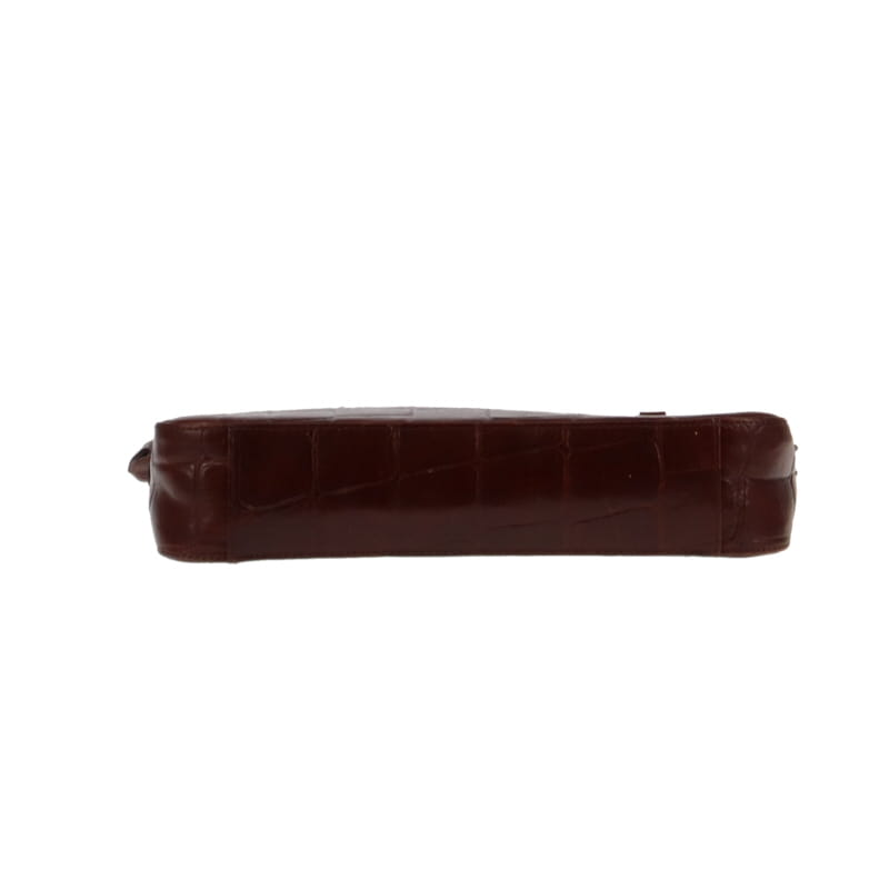 Mulberry Vintage Dark Brown Congo Leather Shoulder Bag