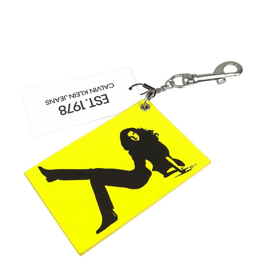Calvin Klein Lemon Yellow Richard Avedon tag Bags Calvin Klein