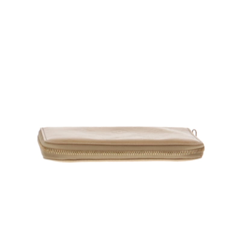 Louis Vuitton Vertical Vernis Beige Organiser Zip Around BJ0091