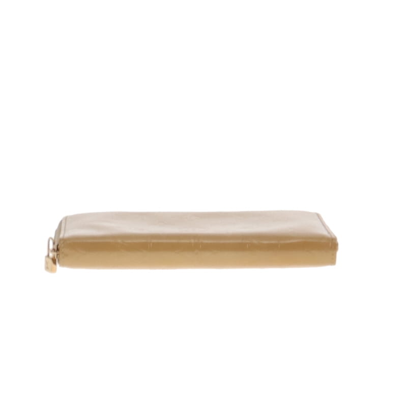 Louis Vuitton Vertical Vernis Beige Organiser Zip Around BJ0091
