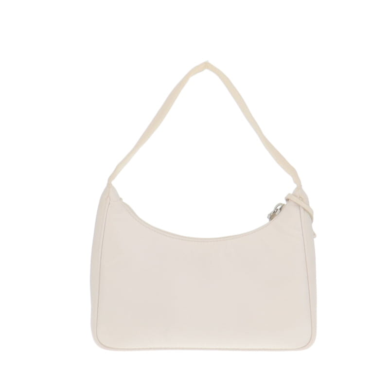 Prada Re-Edition 2000 White Nylon Small Shoulder Bag