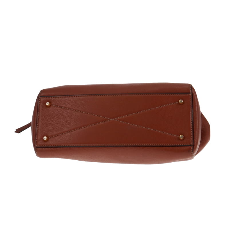 Marc Jacobs Brown Leather EW Recruit Tote