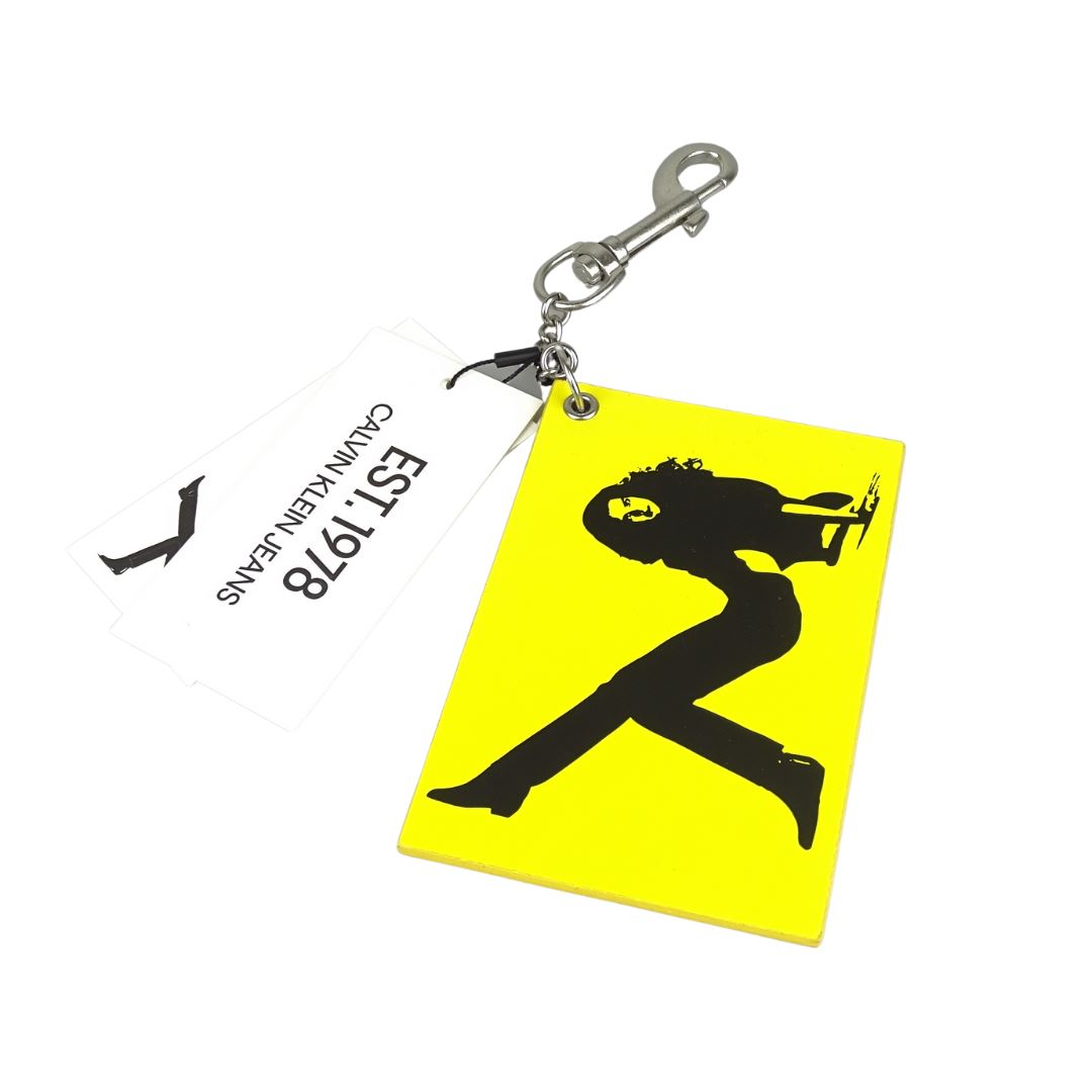 Calvin Klein Lemon Yellow Richard Avedon tag Bags Calvin Klein