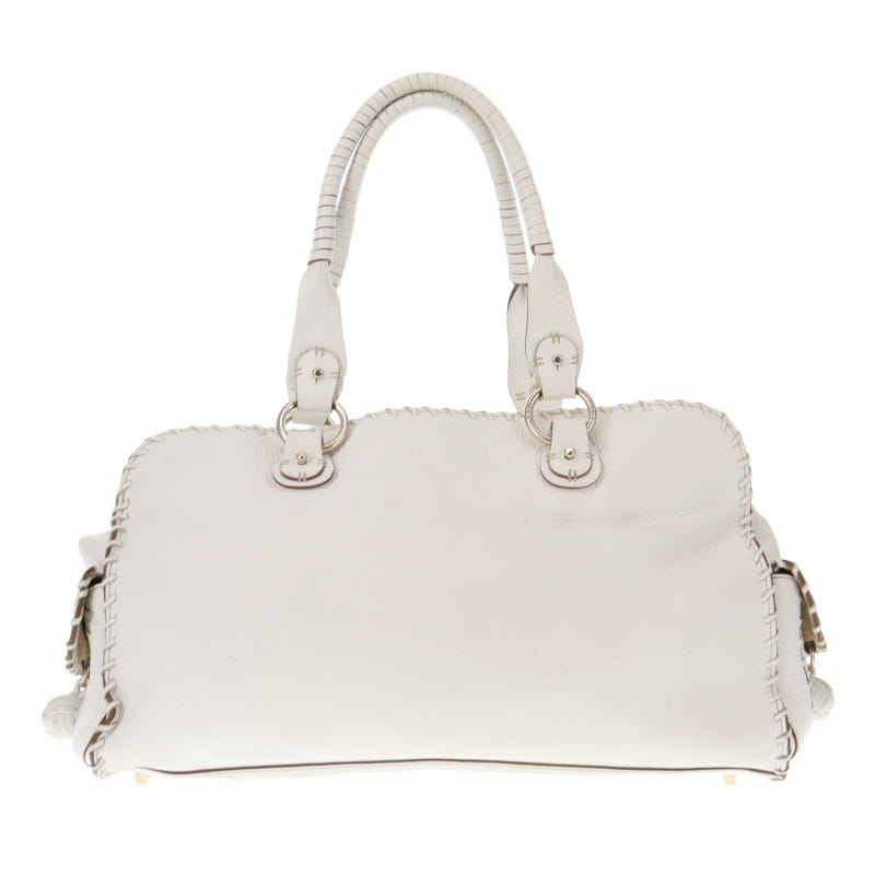 Anya Hindmarch White Whipstitch Bag