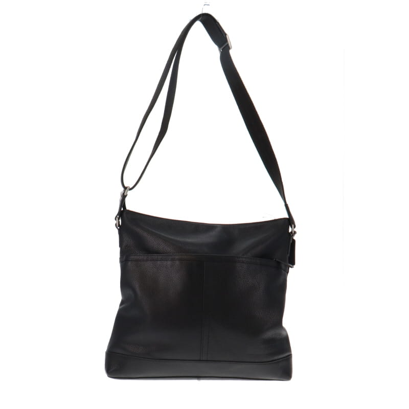 Coach Camden Black Leather Unisex Messenger