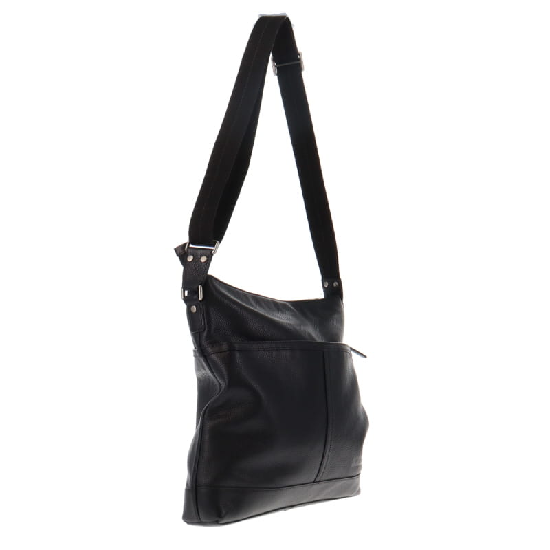 Coach Camden Black Leather Unisex Messenger