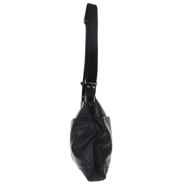 Coach Camden Black Leather Unisex Messenger