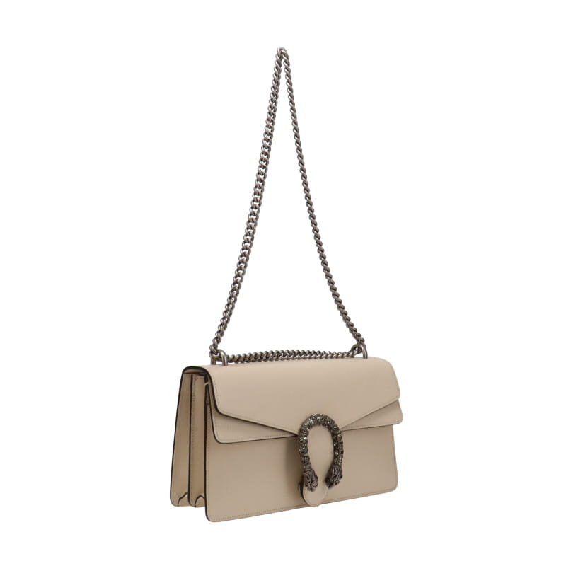 Gucci Dionysus Small Shoulder Bag White Leather RRP €2750