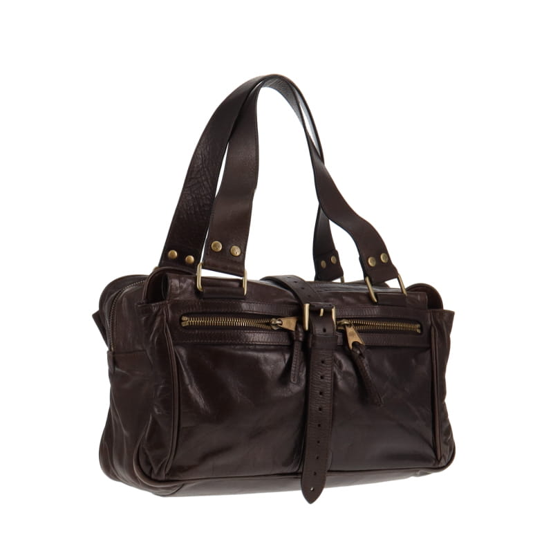 Mulberry Mabel Chocolate Brown Soft Buffalo