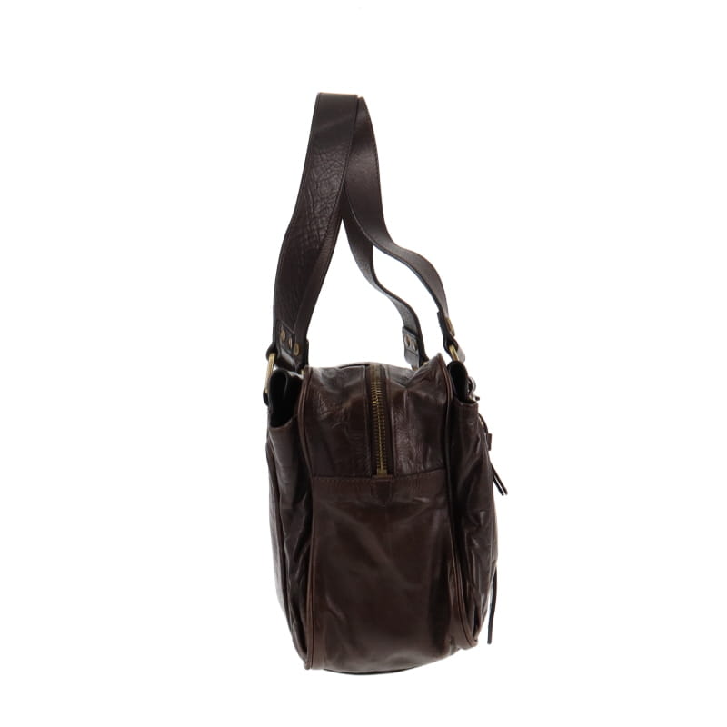 Mulberry Mabel Chocolate Brown Soft Buffalo