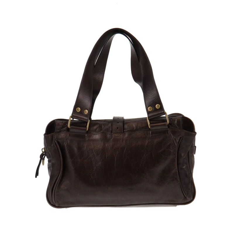 Mulberry Mabel Chocolate Brown Soft Buffalo