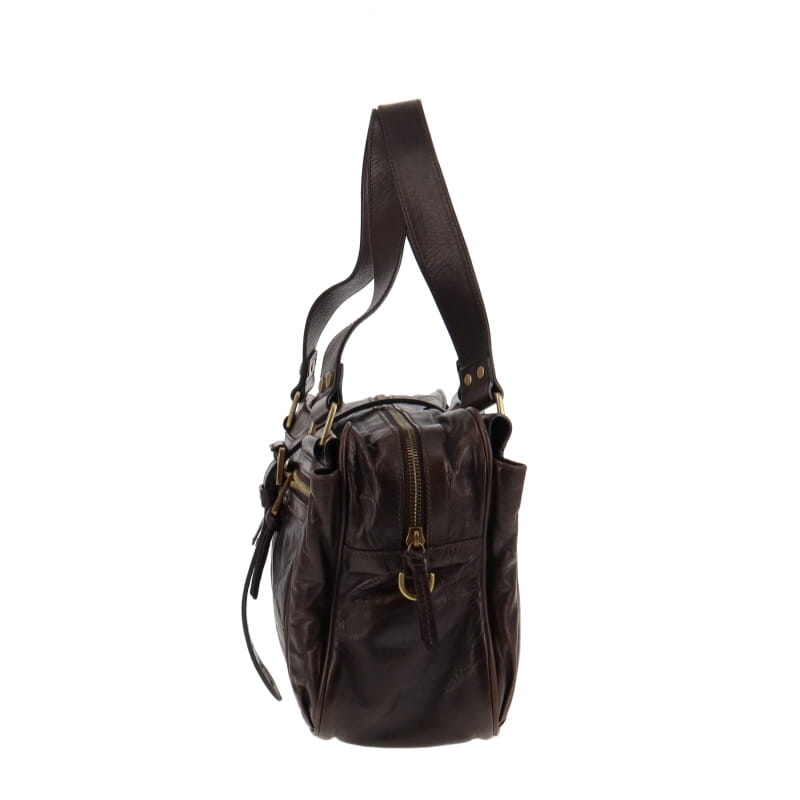 Mulberry Mabel Chocolate Brown Soft Buffalo