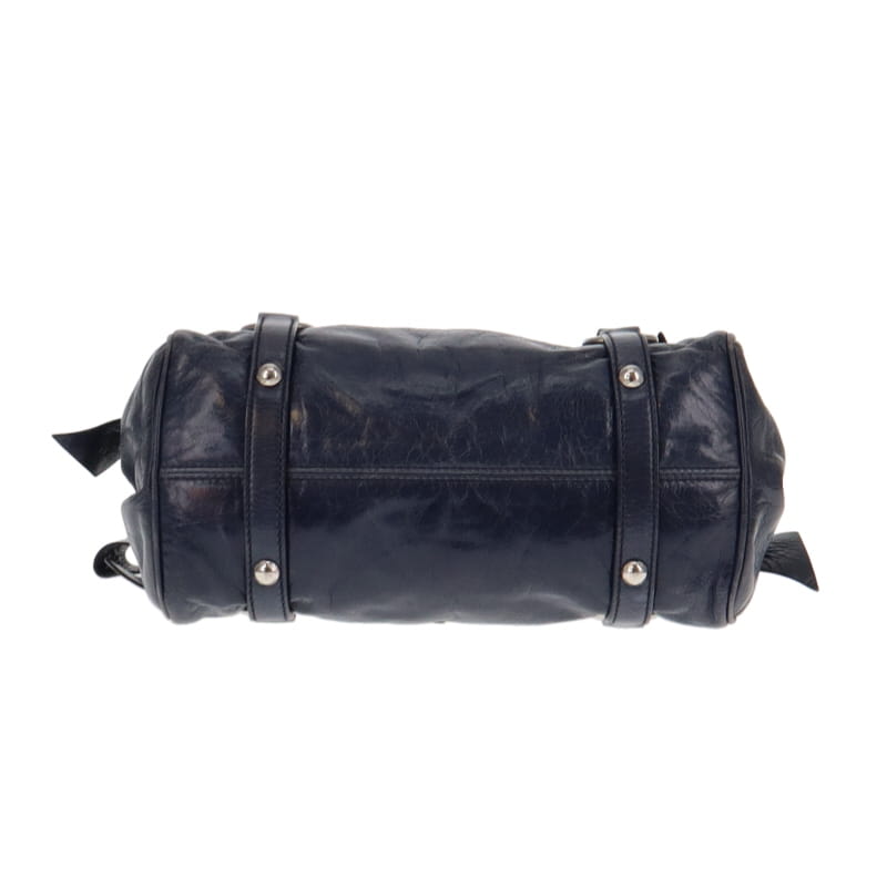 Miu Miu Small Bluette Bow Bag Vitello Shine