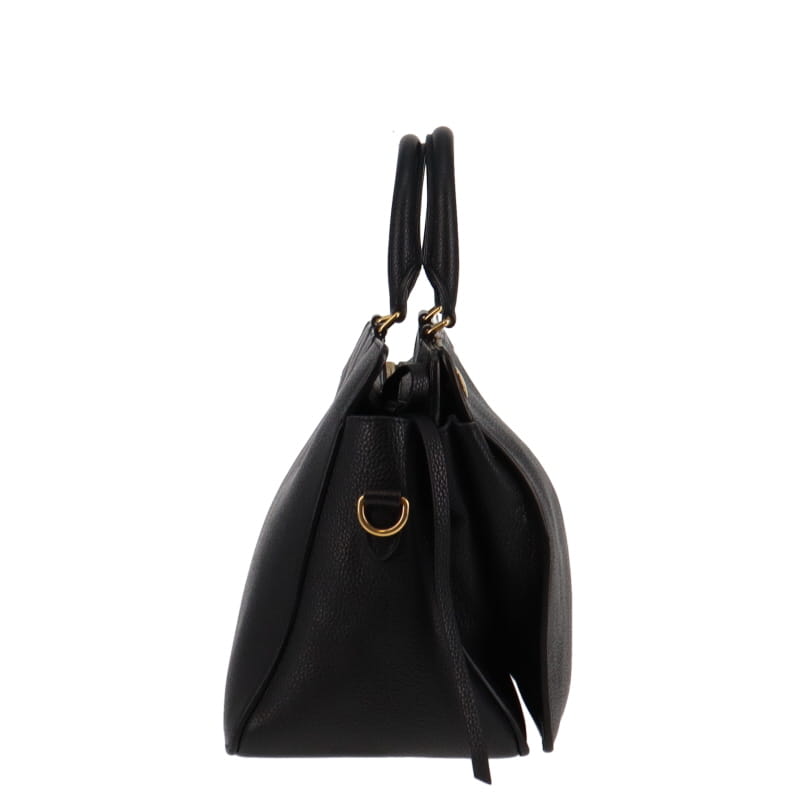 Mulberry Chester Black In Grained Leather