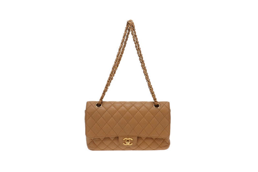 Chanel Classic Medium Double Flap Beige Caviar GH 2005/06