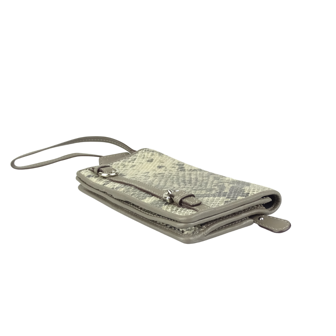 Coach Grey Snake Wallet/Wristlet