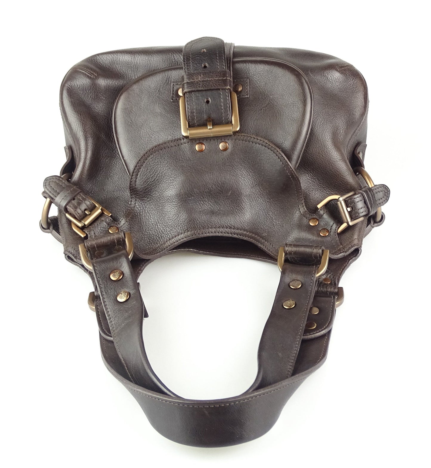 Mulberry Vintage Brown Leather Phoebe Bags Mulberry