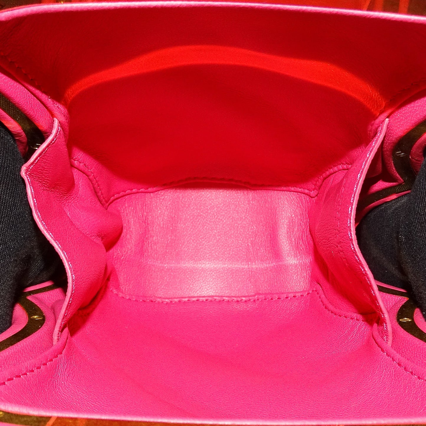 Bottega Veneta Pink Whirl Spiral Clutch