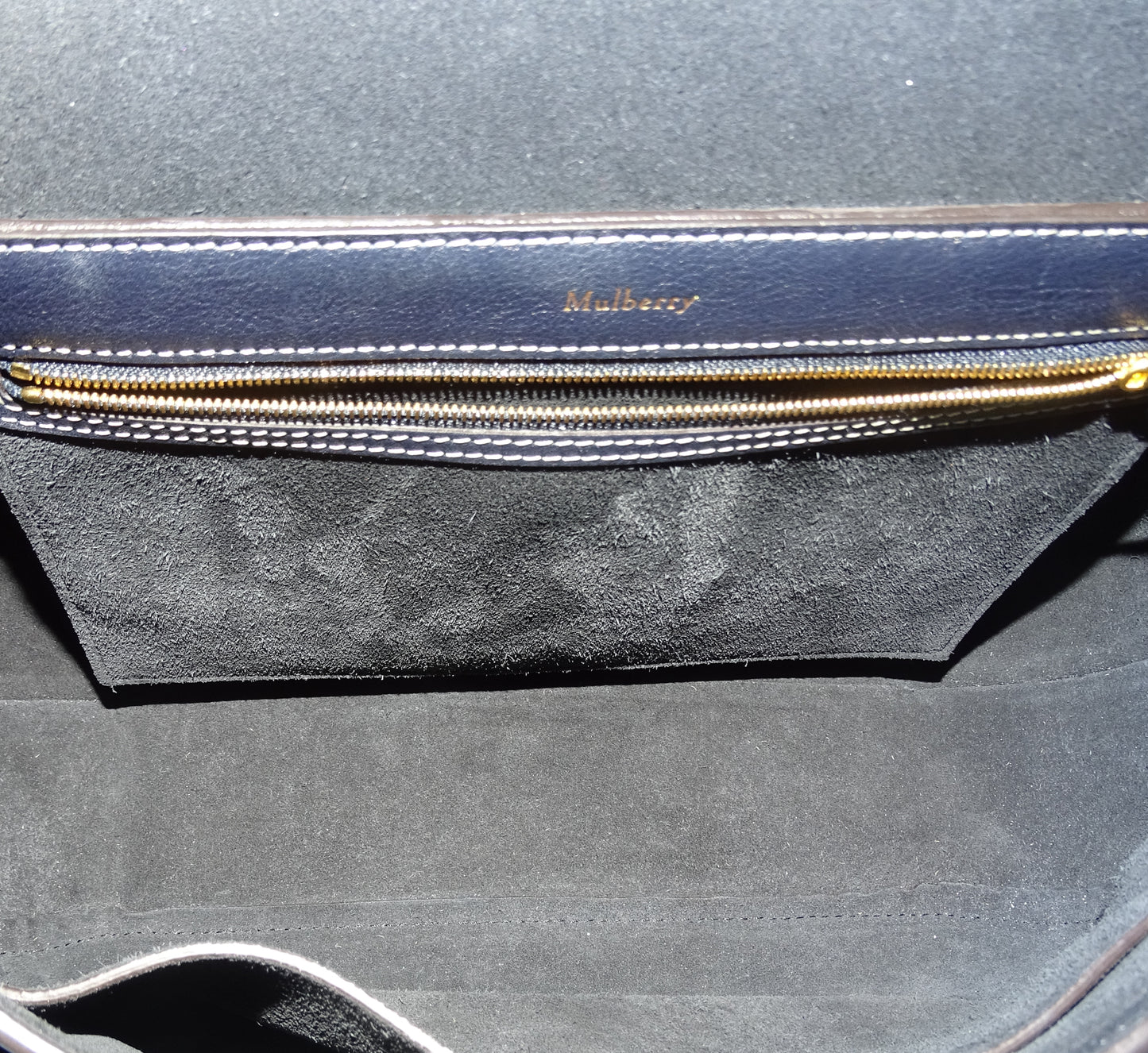 Mulberry Midnight Silky Calf Large Amberley