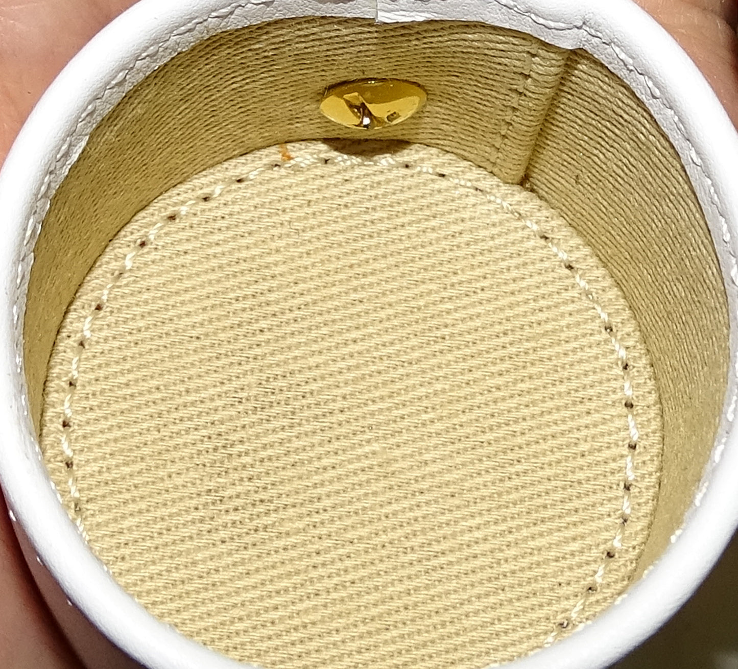 Jacquemus Le Vanity Mini Bag White