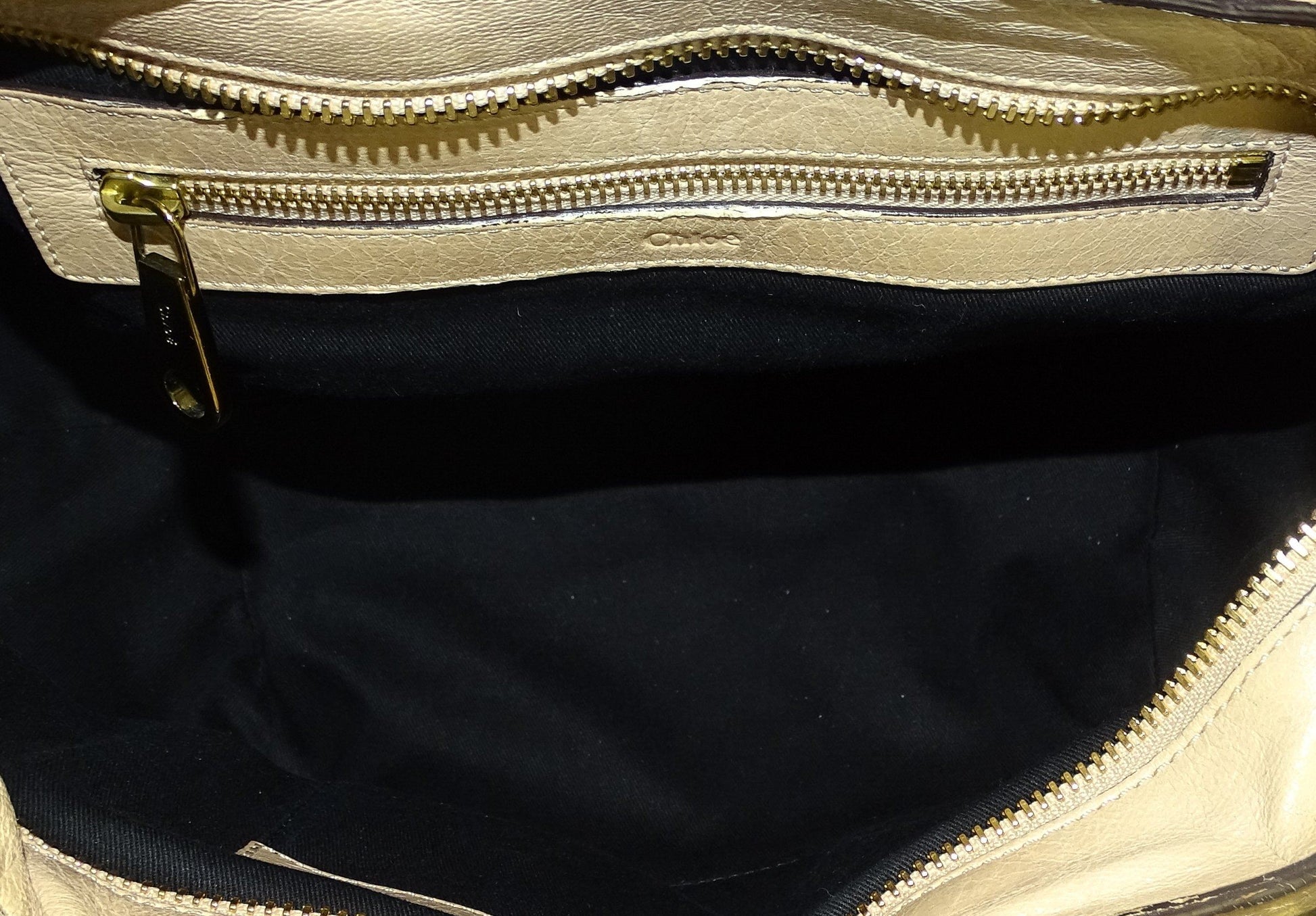 Chloe Ethel Beige With Strap Bags Chloe