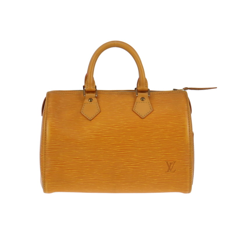 Louis Vuitton Tassil Yellow Epi Leather Speedy 25 VI0965